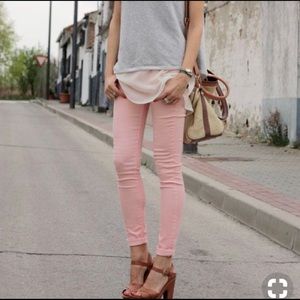 🌸BANANA REPUBLIC coral skinny jeans🌸